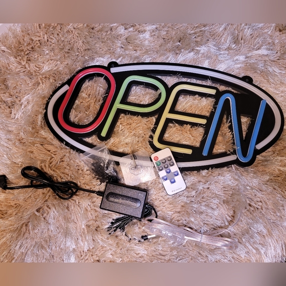 New Led Neon OPEN Sign For Business - Picture 4 of 4